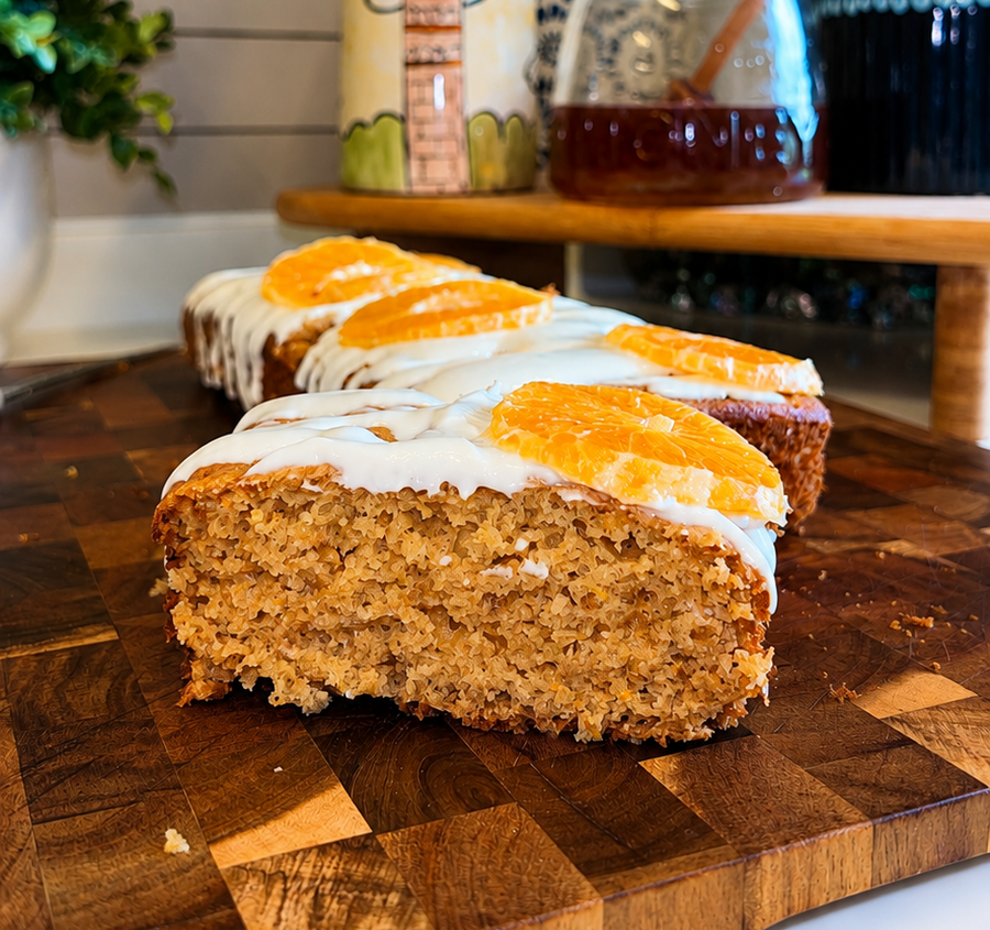 Orange loaf cake